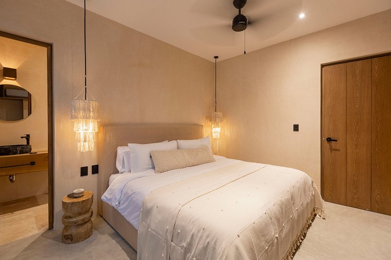 Balcón con vista a la selva y alberca privada 1rec