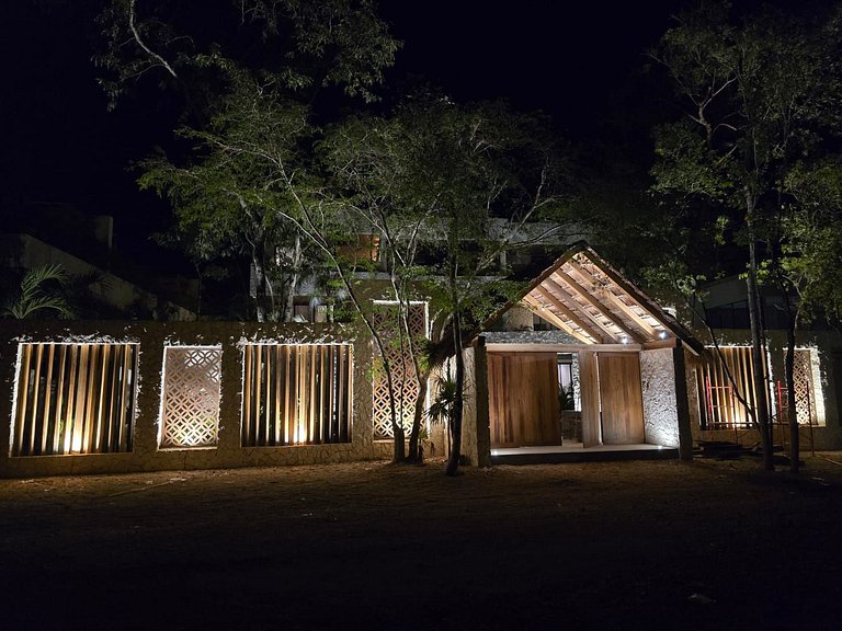 Lujo en la Selva: 1 Hab + Piscina privada y jardín