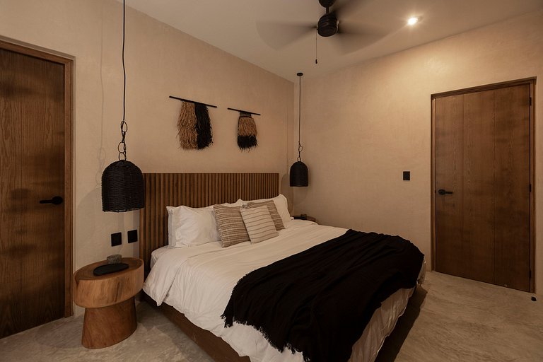 Lujo en la Selva: 1 Hab + Piscina privada y jardín