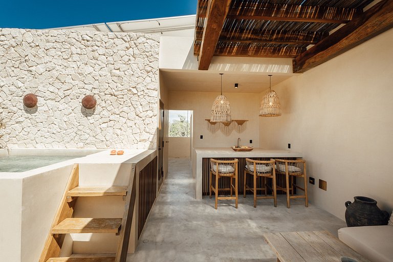 Villa de Lujo 3Hab Alberca+roof privados