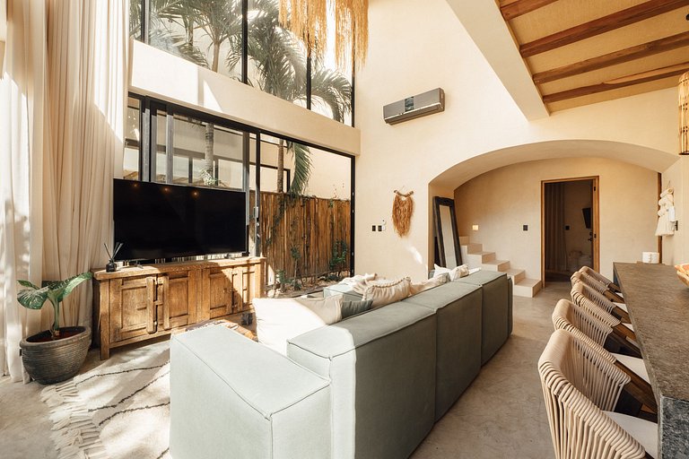 Villa de Lujo 3Hab Alberca+roof privados