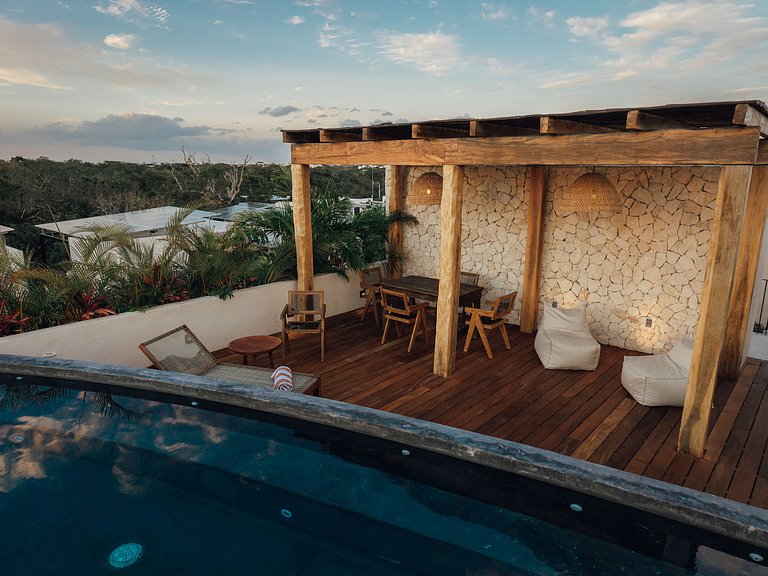 Oasis Terracota: 1 Habitación + Piscina Privada