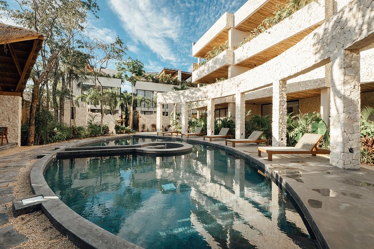 Oasis Terracota: 1 Habitación + Piscina Privada