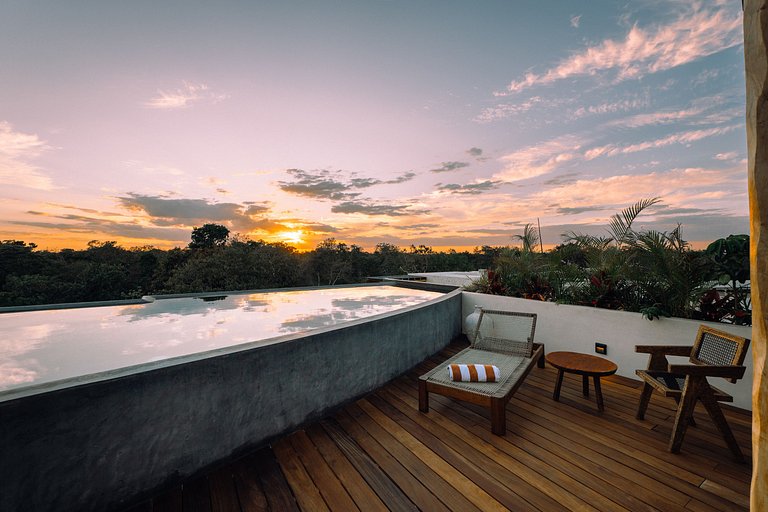 Oasis Terracota: 1 Habitación + Piscina Privada